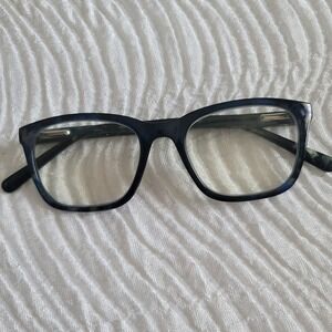 5th & Madison Foster Grant Eyeglasses Blue Tortoise Shell MS1116 Tana‎